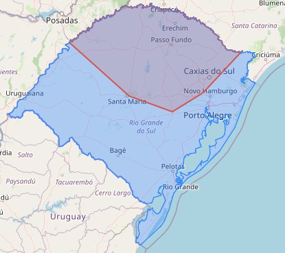 Defesa Civil emite alerta de temporal e vendavais com potencial de danos no estado