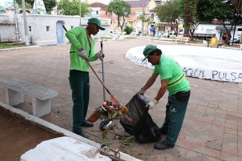 Prefeitura ajusta detalhes na Praça Saturnino de Brito para a Calourada Segura 2022