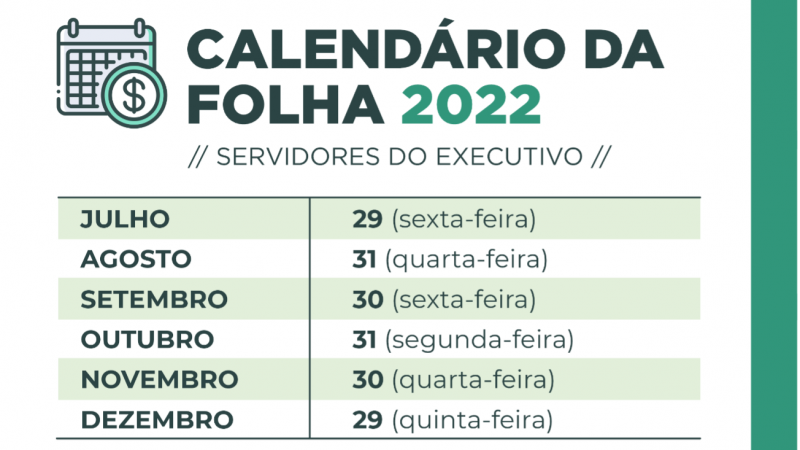 Salários de julho serão pagos nesta sexta-feira (29)