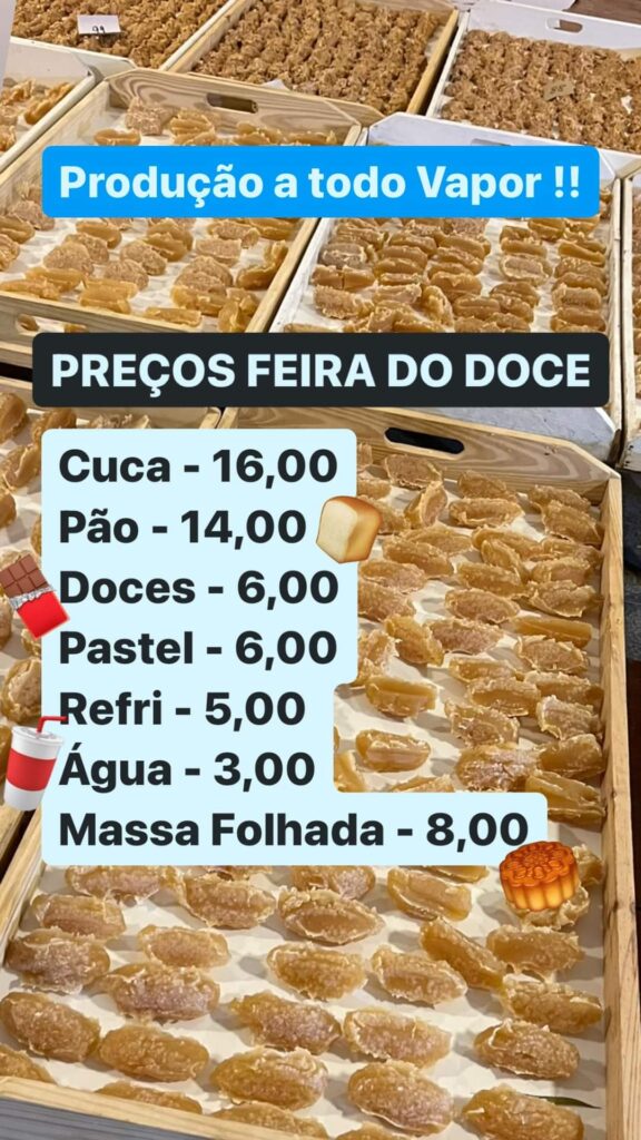 Feira de Doces da Medianeira começa nesta quarta-feira (07) em Santa Maria