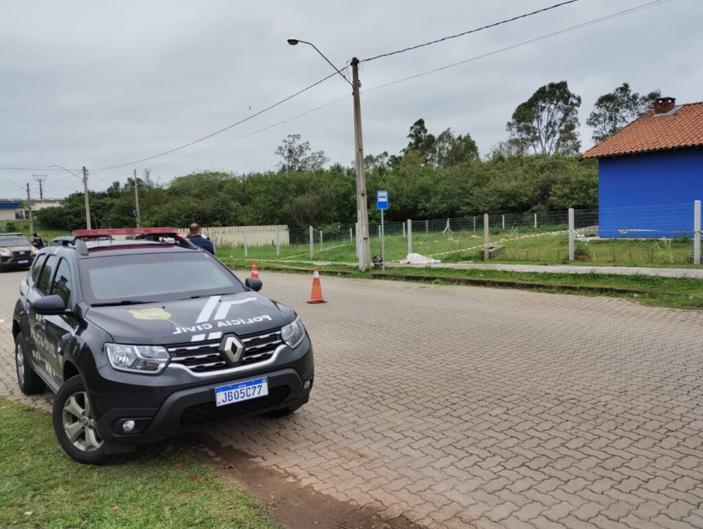 Homem é executado a tiros no Bairro Diácono João Luiz Pozzobon em Santa Maria