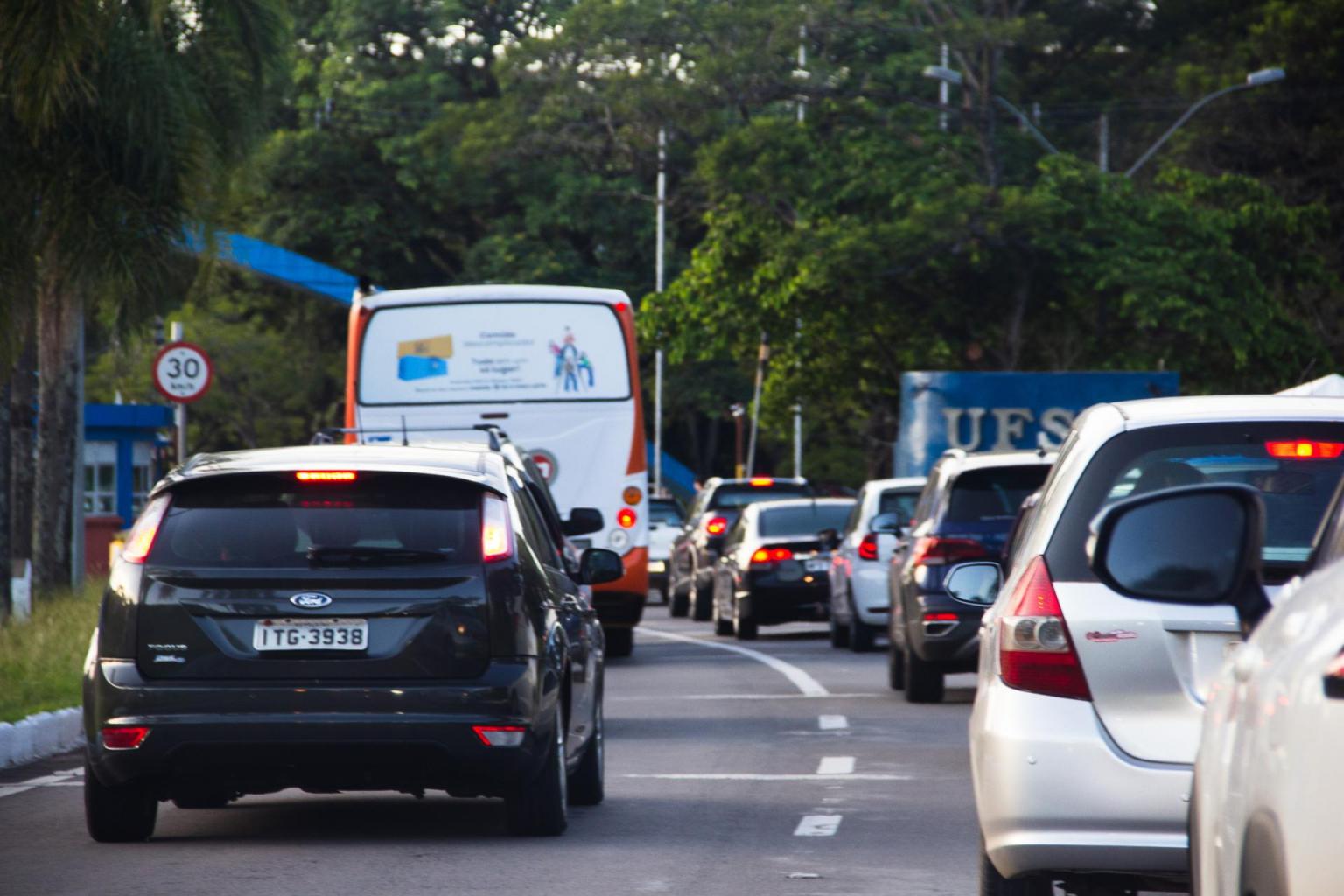 UFSM divulga orientações de trânsito no campus sede nos dias do Vestibular e PSS