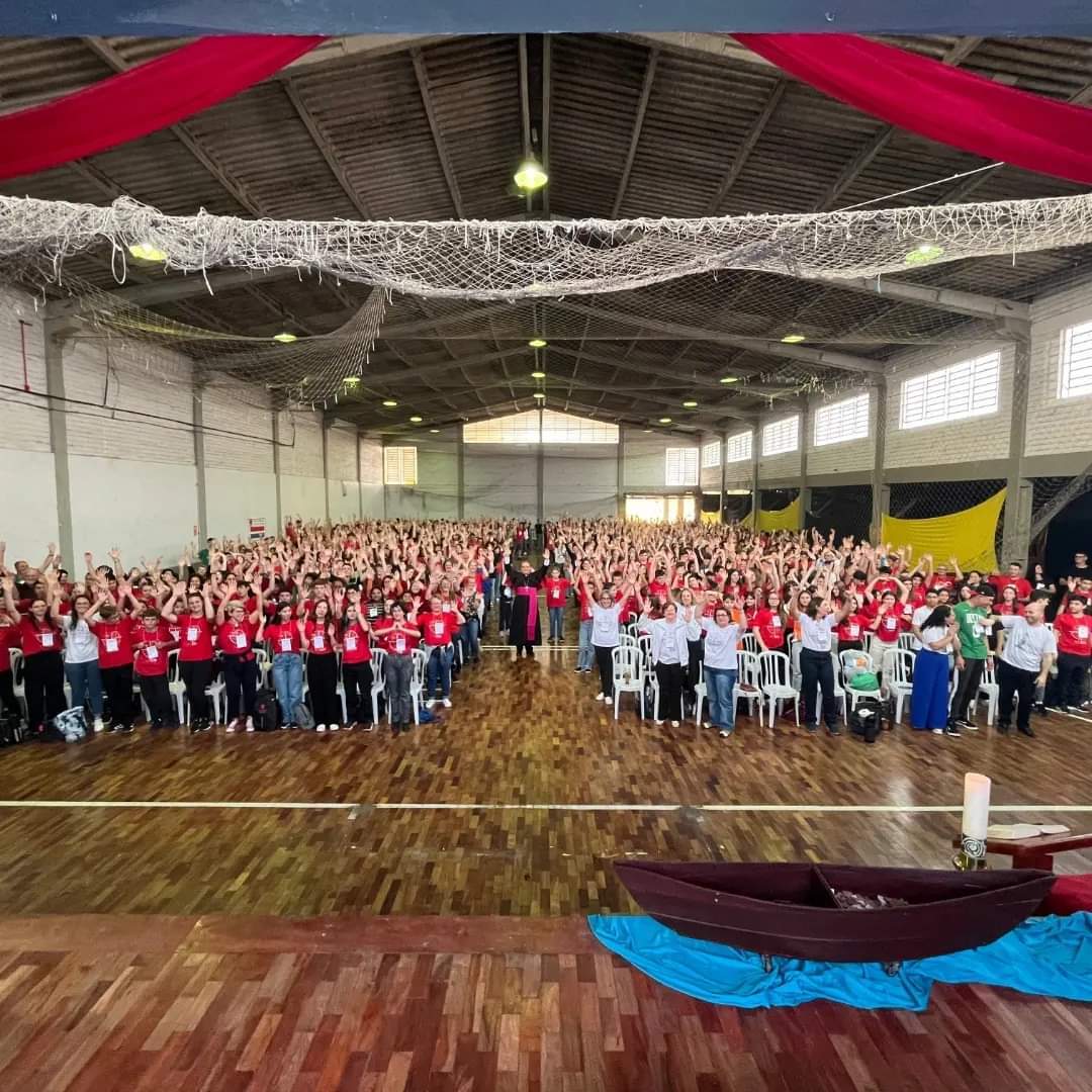 1º Crismaço da Arquidiocese de Santa Maria reúne mais de 1000 participantes