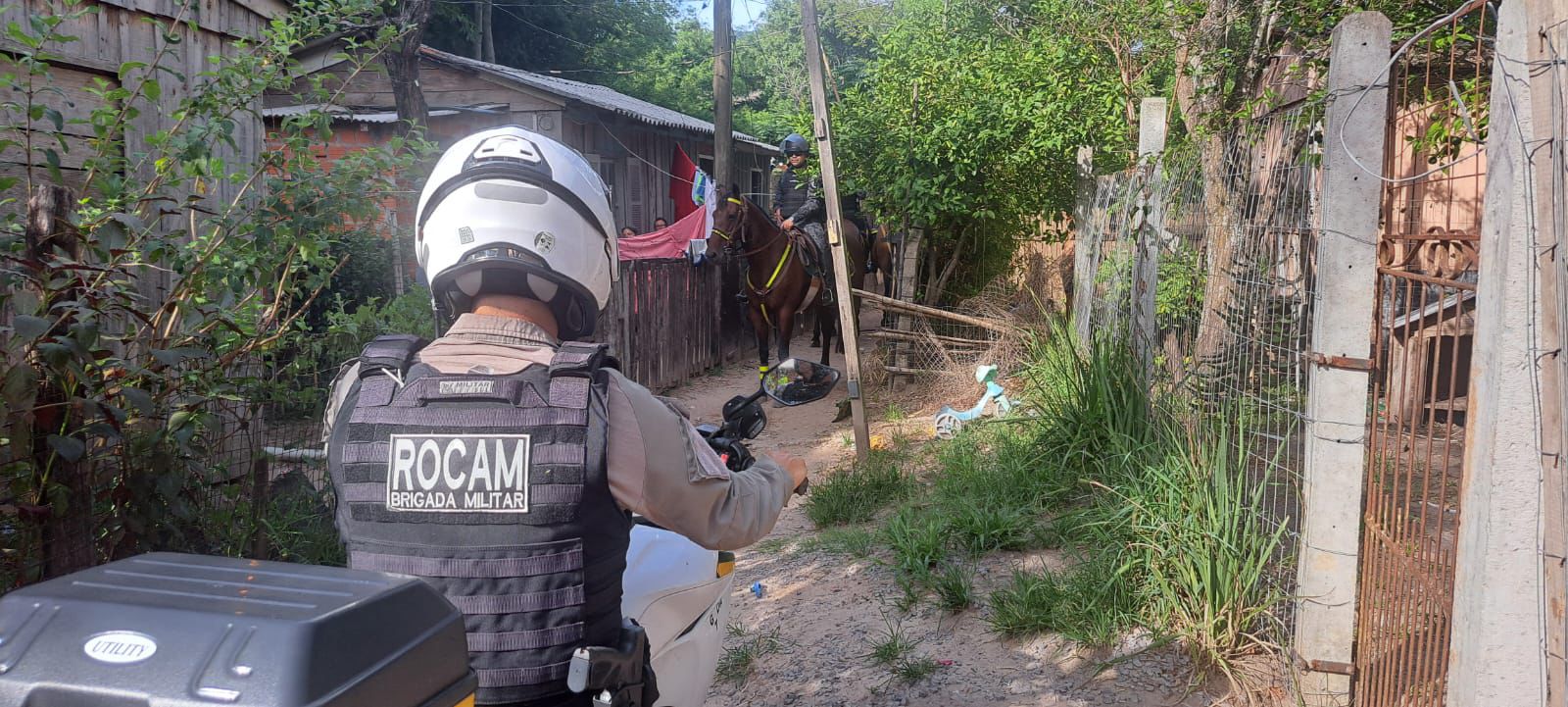 Brigada Militar recaptura foragido do sistema prisional no Bairro Lorenzi