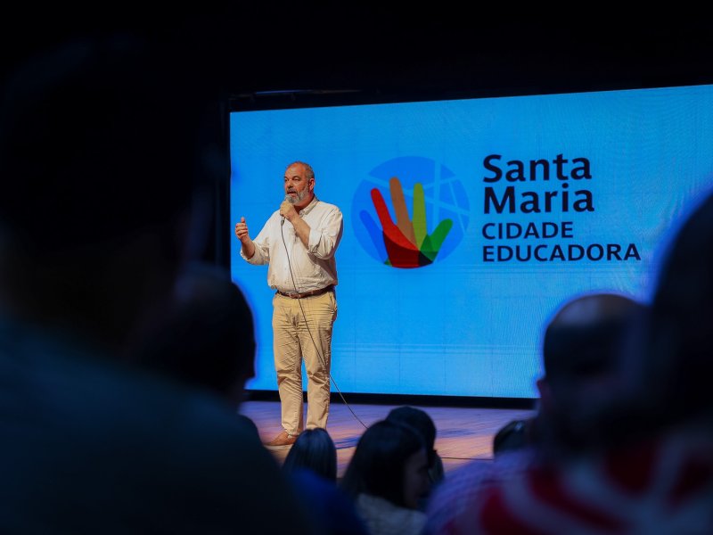 Prefeitura lança programa Santa Maria Cidade Educadora para transformar a cidade pela educação