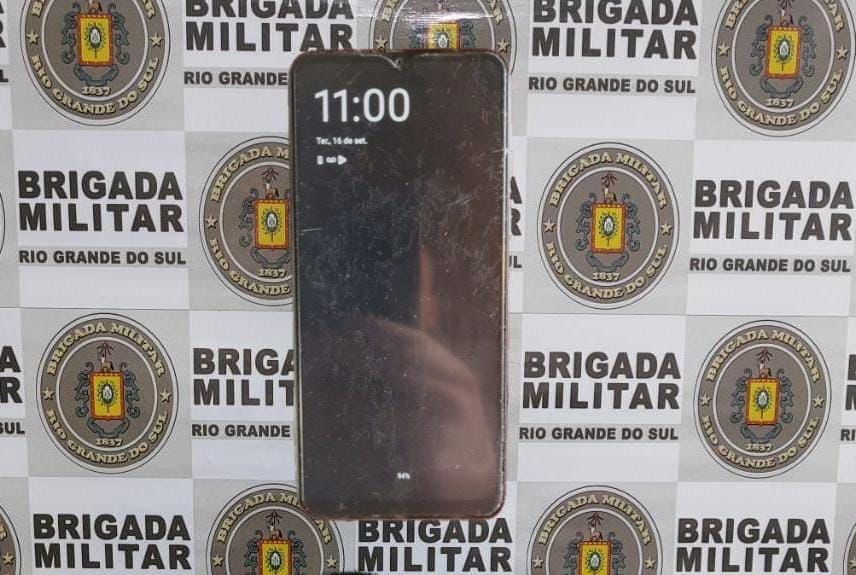 Brigada Militar prende homem por descumprimento de medida protetiva e furto de celular em São Pedro do Sul