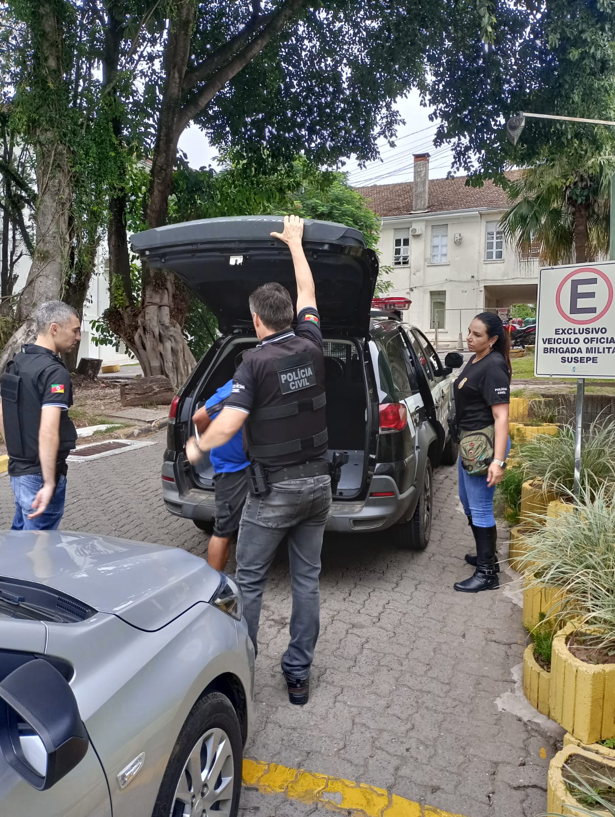 Polícia Civil prende temporariamente suspeito por estupro de vulnerável no Bairro Itararé