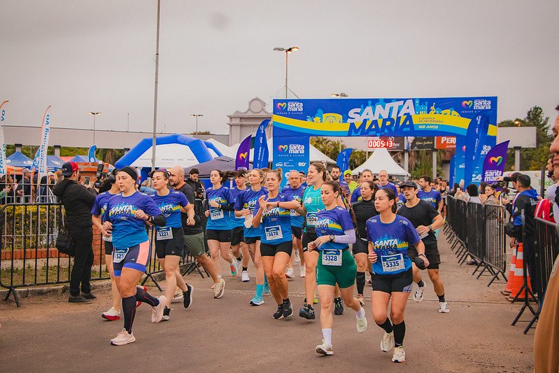 Com recorde de participantes, 3ª Rústica de Aniversário de Santa Maria reúne mais de 2 mil corredores