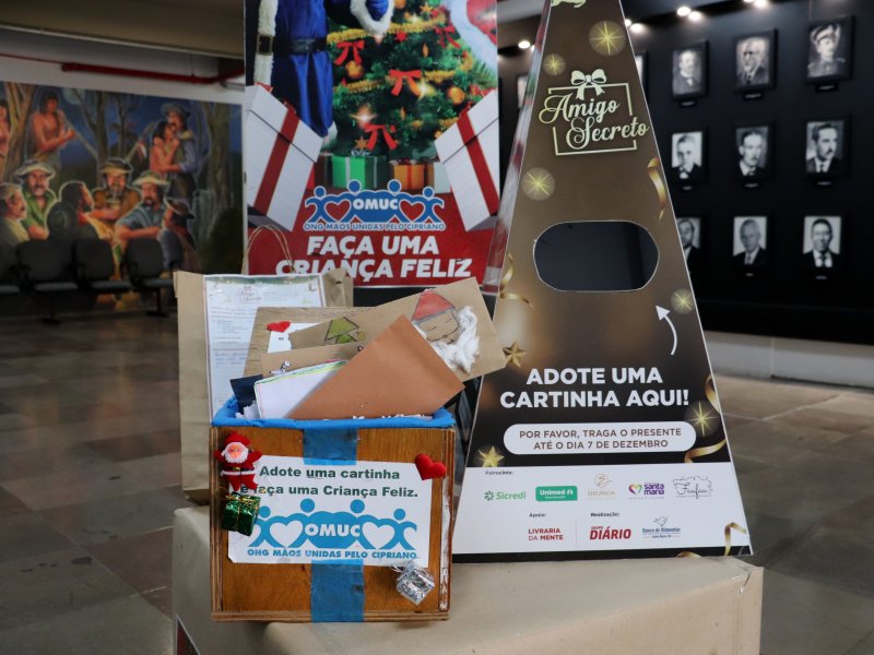 Prefeitura de Santa Maria incentiva adoção de cartinhas de Natal