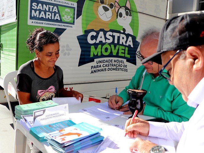 Prefeitura de Santa Maria faz mutirão de inscrições para o Castramóvel no Cras Oeste nesta sexta-feira (17)