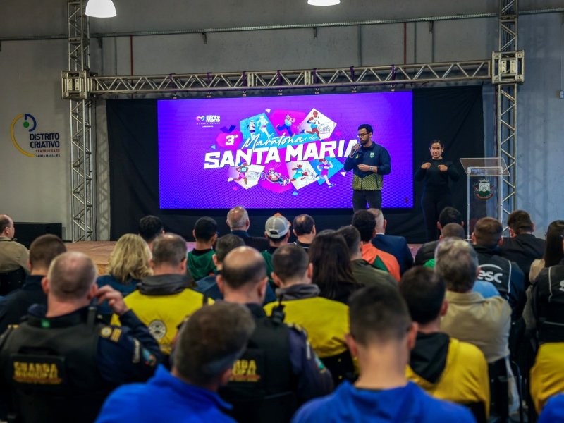 Estão abertas as inscrições para a 3ª Maratona Internacional de Santa Maria