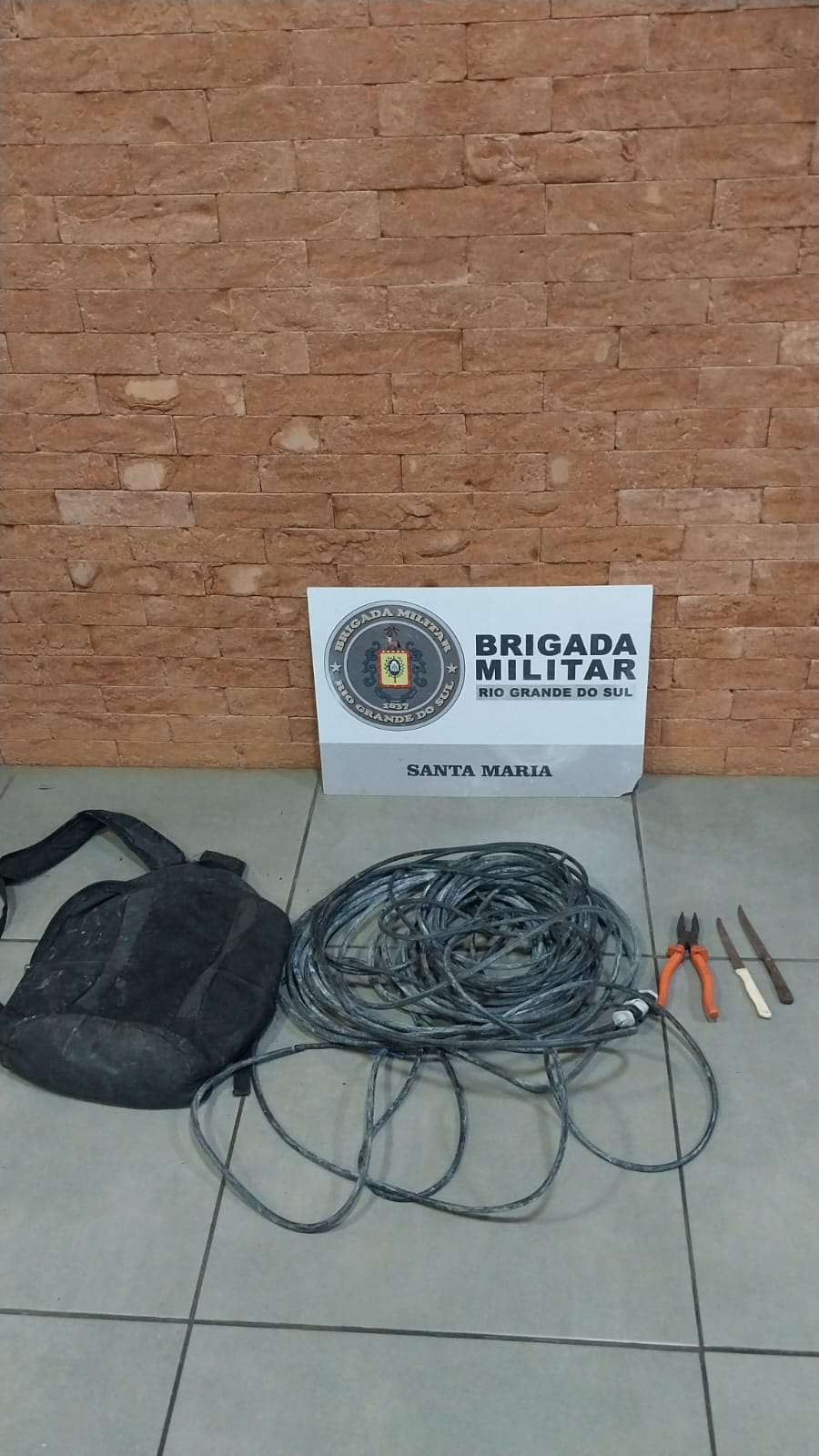 Brigada Militar prende homem por furto qualificado no bairro Fátima