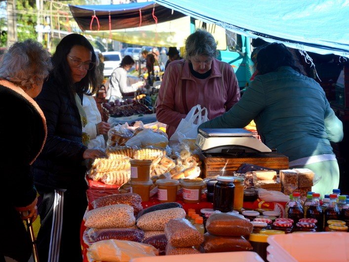 Feiras de agricultores familiares são realizadas em diferentes locais de Santa Maria até este sábado (9)