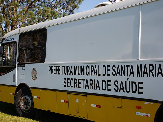 Prefeitura de Santa Maria divulga agenda de atividades da Unidade Móvel de Saúde para o mês de março