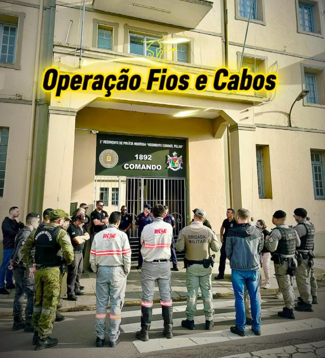 Duas pessoas são presas por furto de energia elétrica em Santa Maria