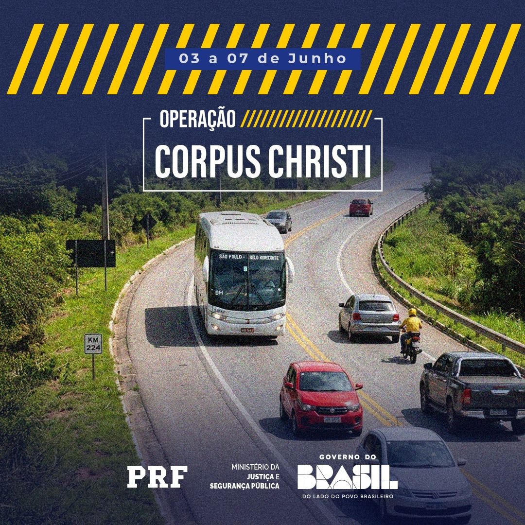 PRF inicia Operação Corpus Christi 2026 nas rodovias federais do Rio Grande do Sul
