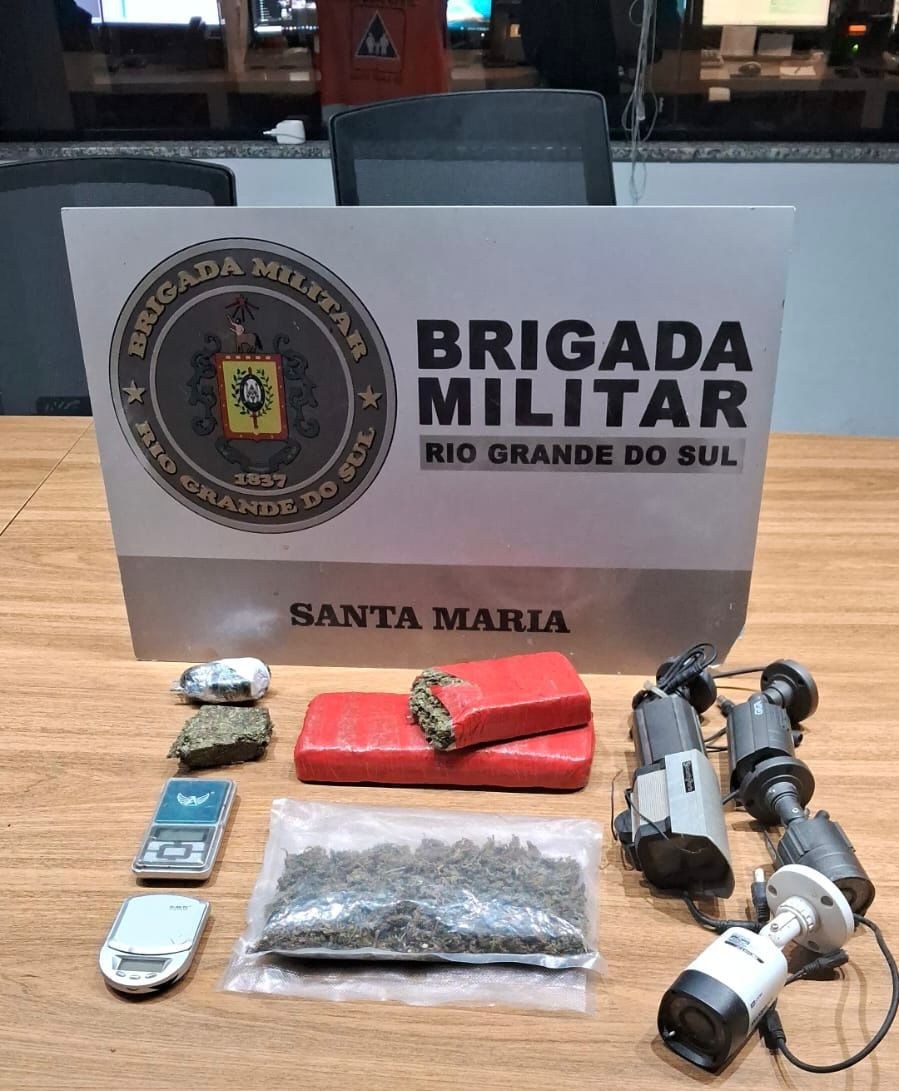 Jovem é preso por receptação e tráfico de drogas no Bairro Campestre