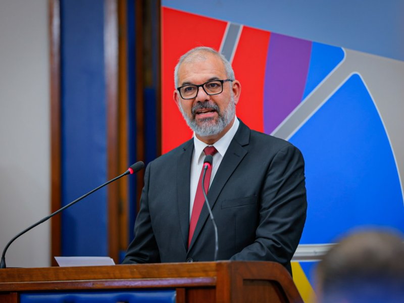 Prefeito Rodrigo Decimo realiza a abertura do Ano Legislativo na Câmara de Vereadores