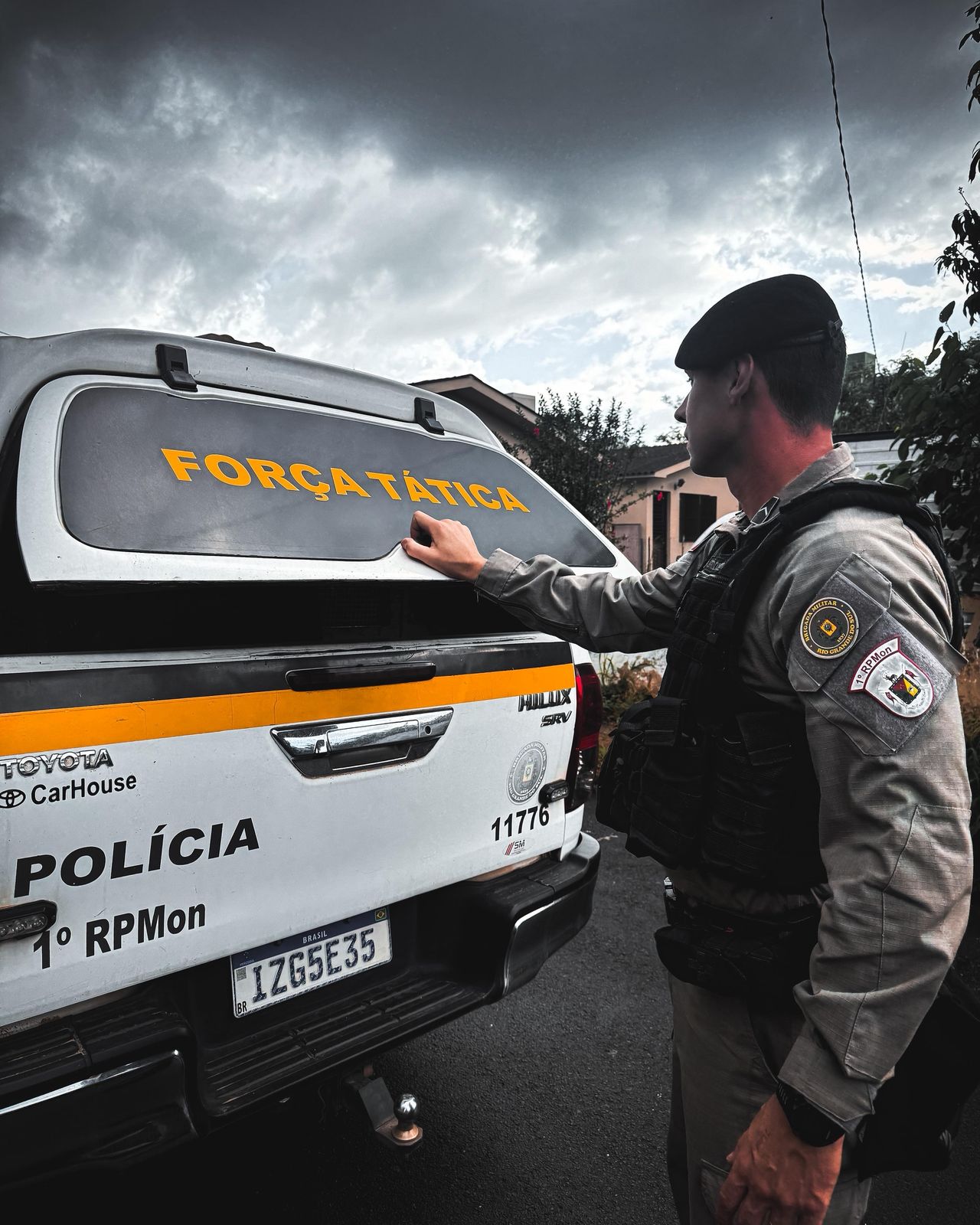 Brigada Militar recaptura foragido do sistema prisional no Bairro Carolina