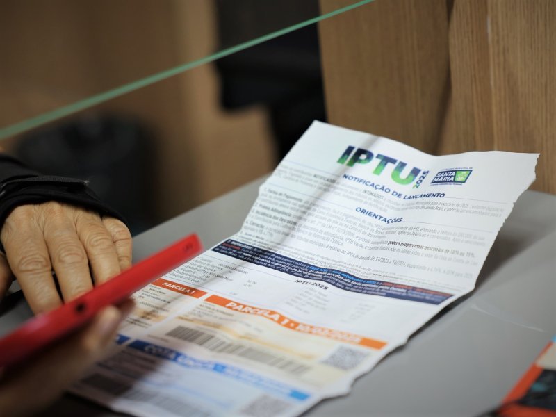 Segunda parcela do IPTU 2025 vence na próxima segunda-feira (10)