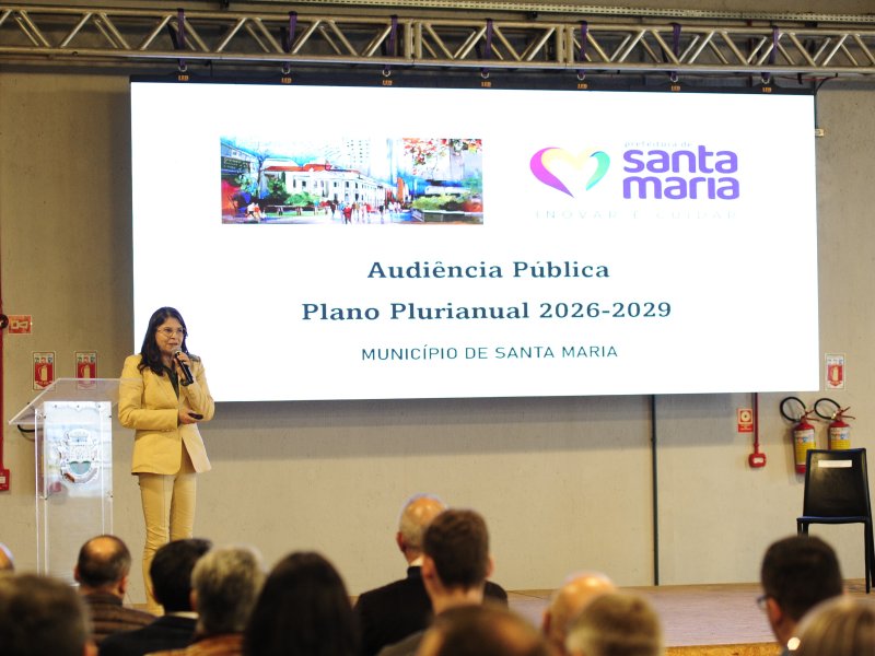 Prefeitura apresenta diretrizes do Plano Plurianual 2026-2029 em audiência pública