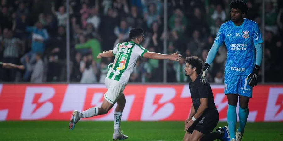 Juventude vence o Corinthians e arranca com vantagem nas quartas da Copa do Brasil