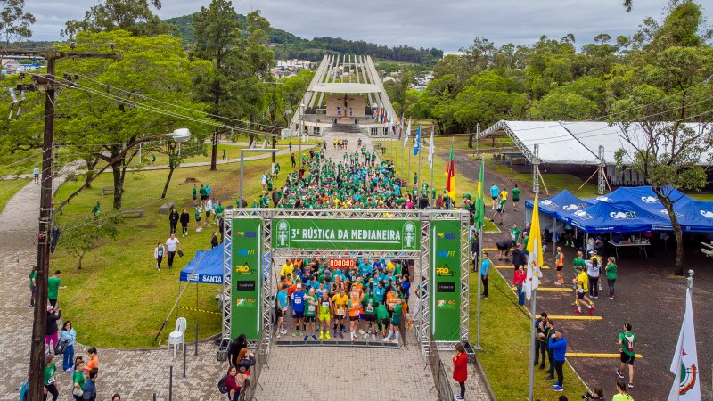 4ª Rústica da Medianeira terá corridas de até 10 km e caminhada em novembro